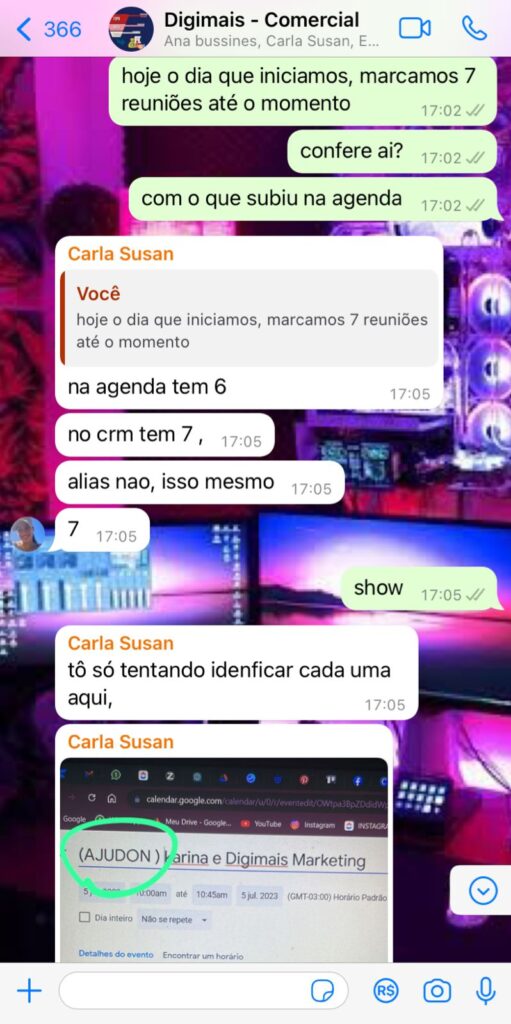 Digi mais - 7 reuniões marcadas já no primeiro dia